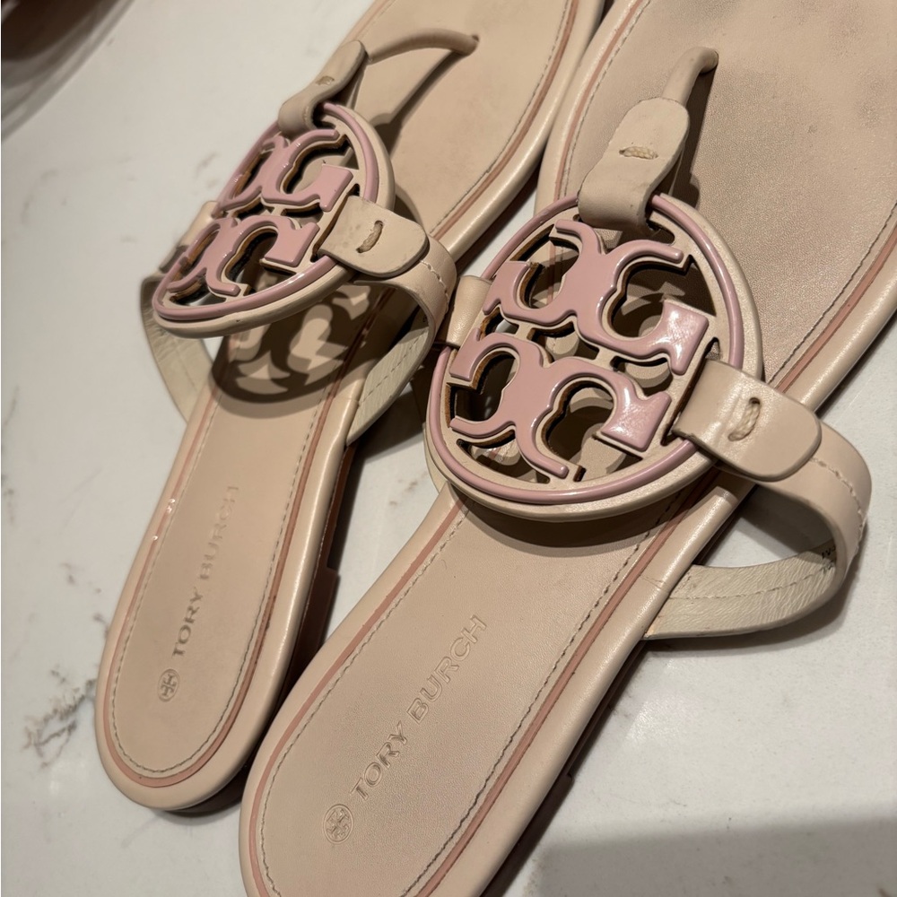 Tory Burch Millers size 9 in super light pink/blush.
